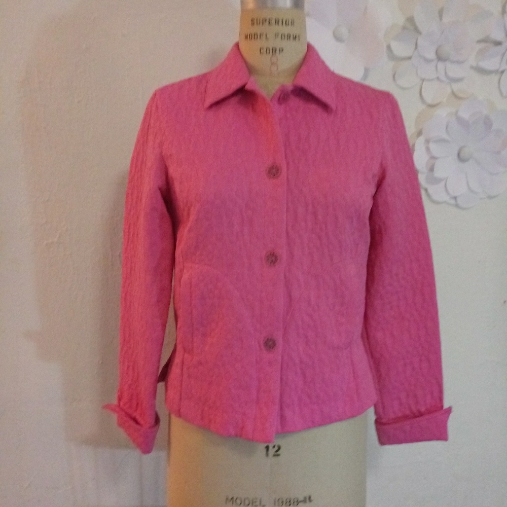 DAVID BROOK BRAND PINK JACKET.